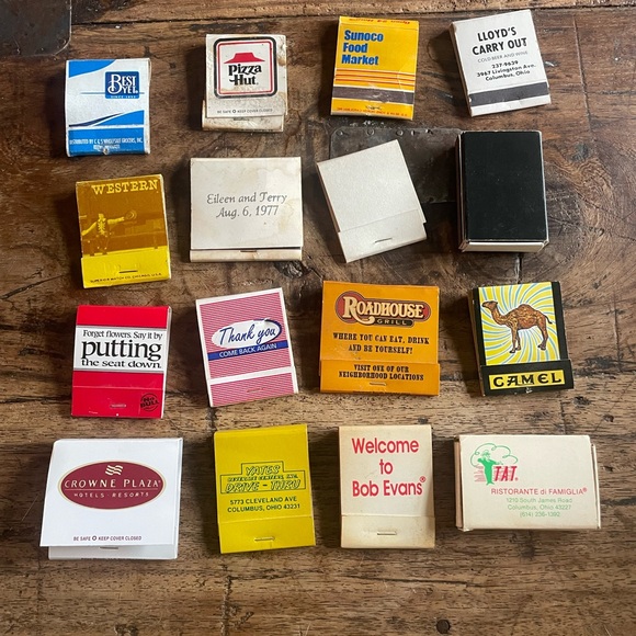 Vintage Other - Vintage Matchbook Collection